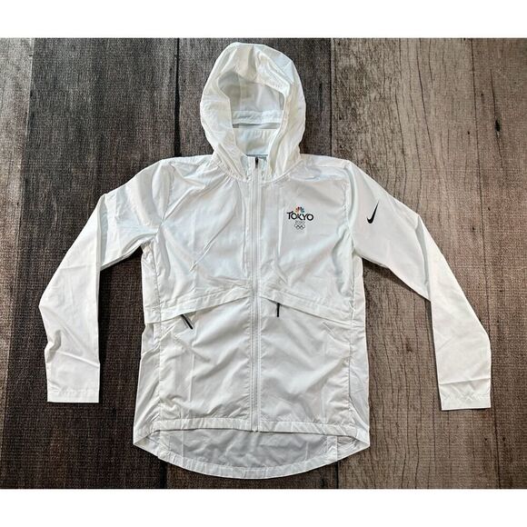 Nike 2020 Tokyo Olympics Full-Zip Women Running Jacket Small CN8505-100 - Picture 1 of 12